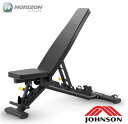 アジャスタブルベンチ トレーニングベンチ ウエイトベンチ ジョンソンヘルステック HBN50 JOHNSON HORIZON ホライズン ホームジム ベンチプレ...