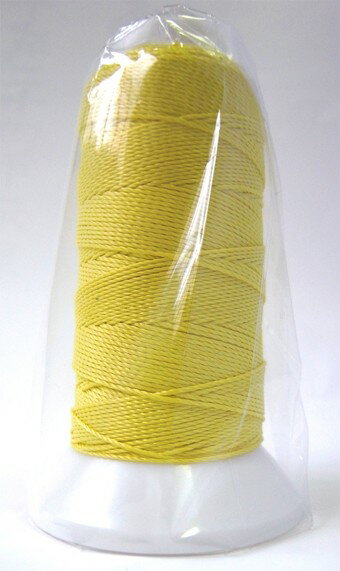 ケブラー糸 0 100 0番手100m巻　太さ0.69mm スーパーアラミド繊維 防弾チョッキ等にも使用されている最強の繊維です