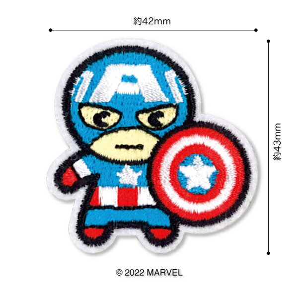 パイオニア　ワッペン　MARVEL　マーベル　キャプテン・アメリカ（ML450ML21） 2