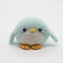 pochevert はっとりみどり 羊毛フェルト完成品 うさたまシリーズ ペンギン 縦6.5cm×横10cm×奥4.5cm