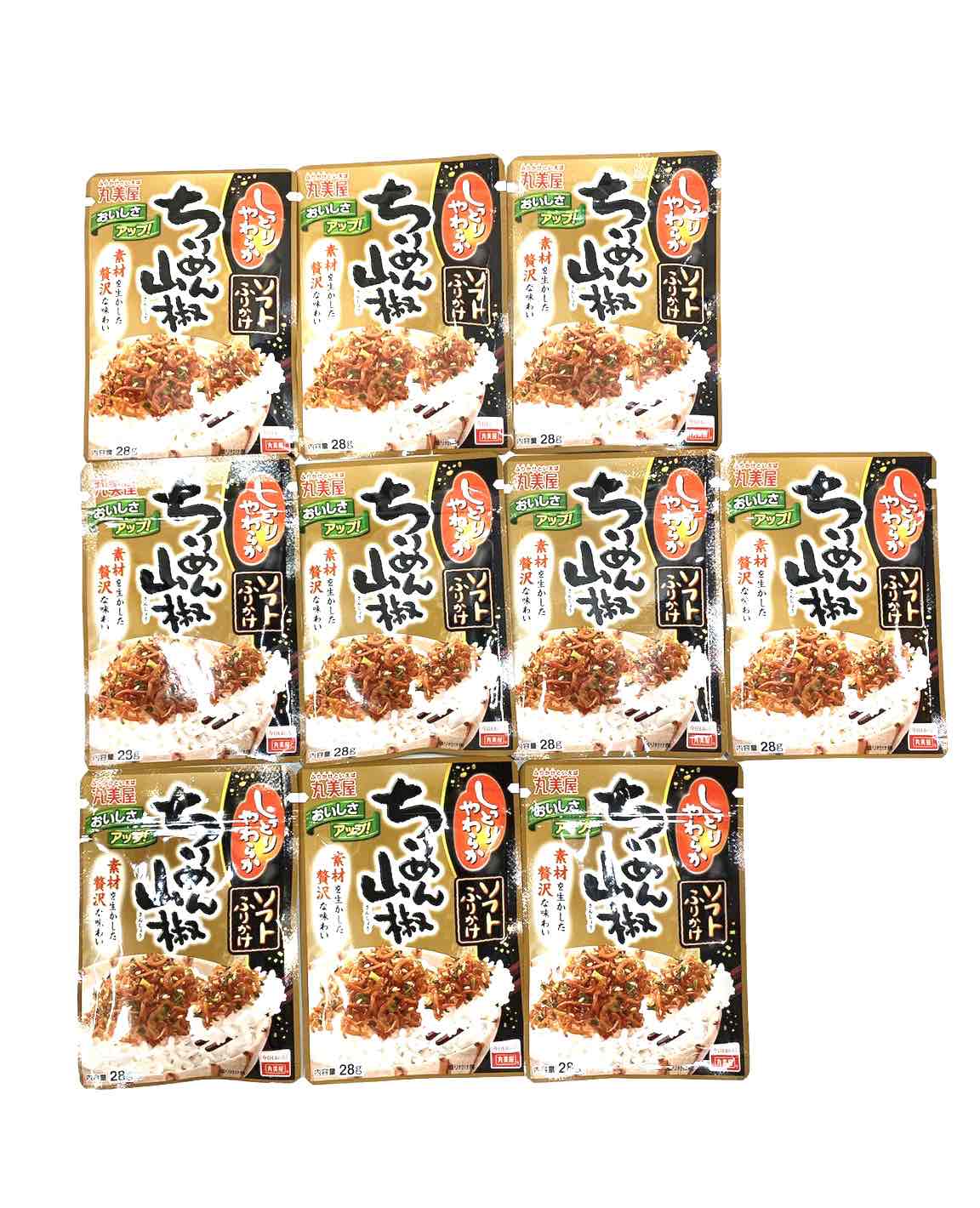 訳あり品 賞味期限間近 丸美屋　ソフト ふりかけ ちりめん山椒 28g×10袋　しっとりやわらか