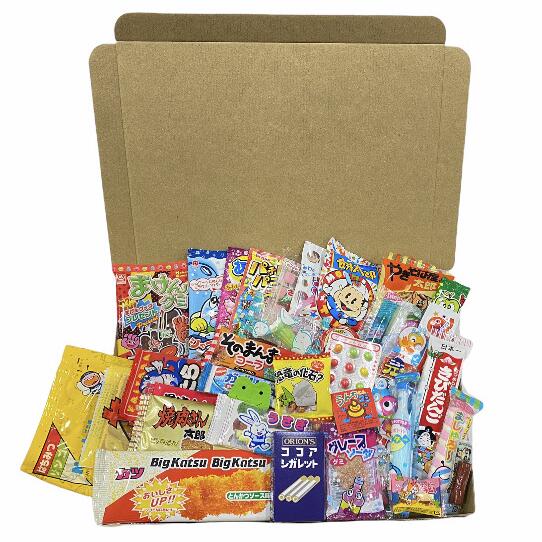 なつかしいお菓子サンキューセット【39種お菓子詰め合わせ】 駄菓子 ギフト 食品 お買い得 当店人気 イベント プレゼント 誕生日　福袋　　おうちで駄菓子　父の日　遠足