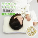 医学博士がおすすめする 健康まくら 01 低反発チップ枕 約32×54×12.5cm 高め 沈み込みが少なく硬めの寝心地 Doctor's Select