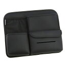 【6 OFF!】【特】車用後部座席収納バッグ 車内多機能収納ポケット ティッシュボックス スマホ等小物入れ 吊り下げフック付き PUレザー TOKUTOYO(トクトヨ)(2)