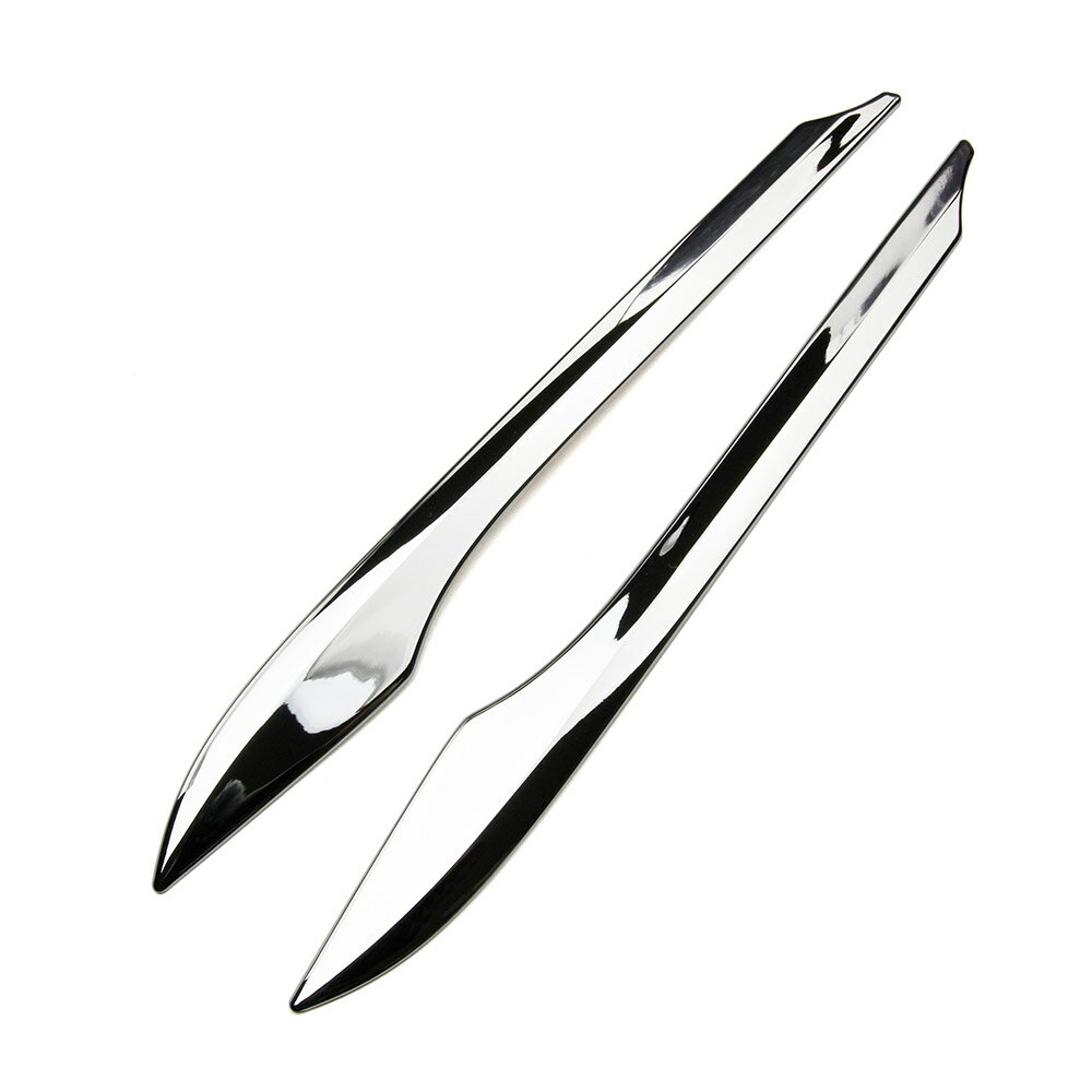 トヨタ 新型アクア MX系 外装パーツ リアエンブレム左右 ガーニッシュ メッキ ハイブリッド 2P 鏡面仕上げ (トクトヨ)Tokutoyo