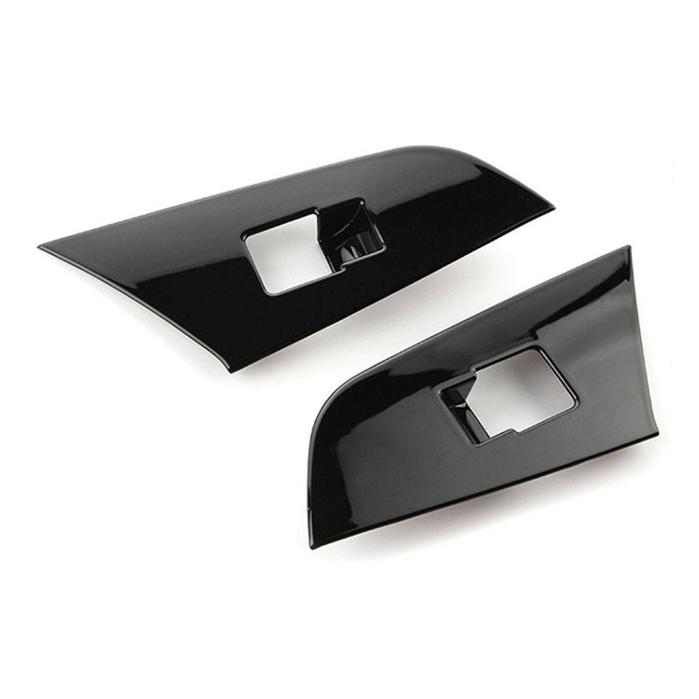 プリウス50系 リア ウインドウスイッチカバー ドアスイッチカバー ピアノブラック ABS 左右セット TOKUTOYO(トクトヨ)