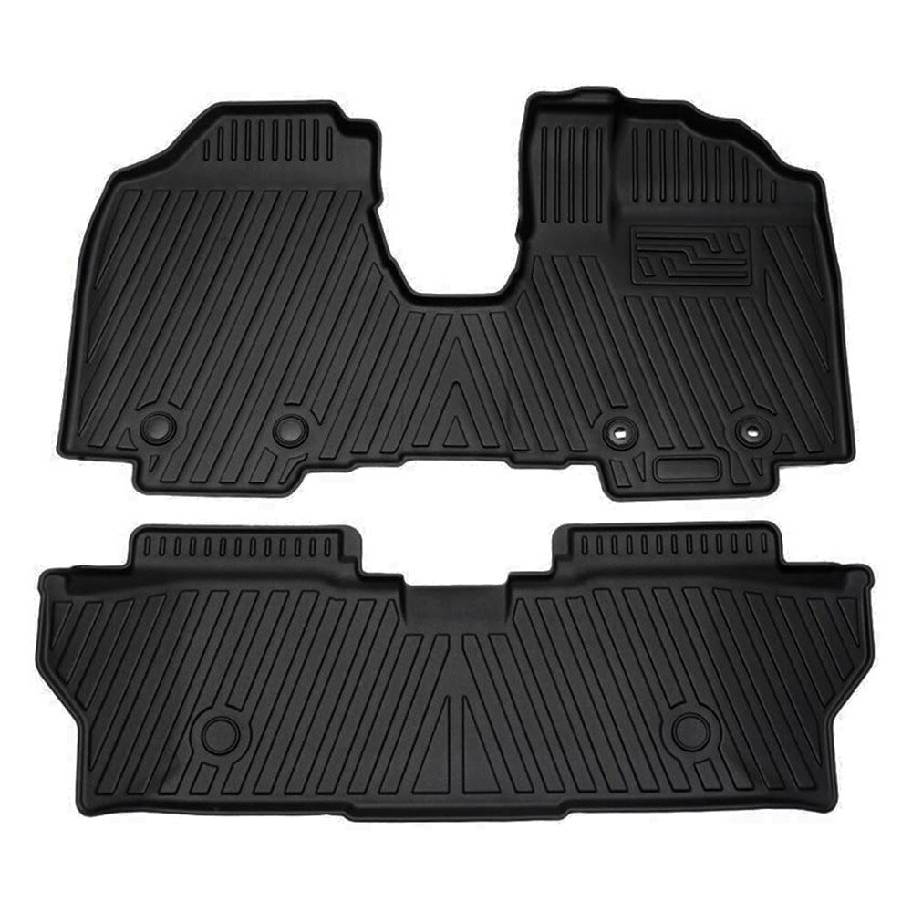 トヨタ タンク ルーミー 立体カーマット TANK ROOMY 3D フロアマット 防水 滑り防止 耐汚れ TPE素材 カスタムパーツ 2枚セット TOKUTOYO(トクトヨ)