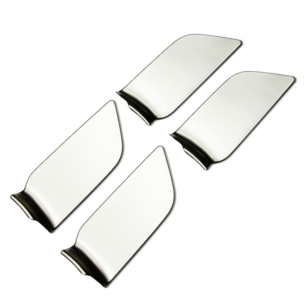 新型 ハリアー 80系 内装 インナー ドアハンドル ガーニッシュ パネル フロント&リア 304ステンレス 艶消しニッケル 4P TOKUTOYO(トクトヨ)