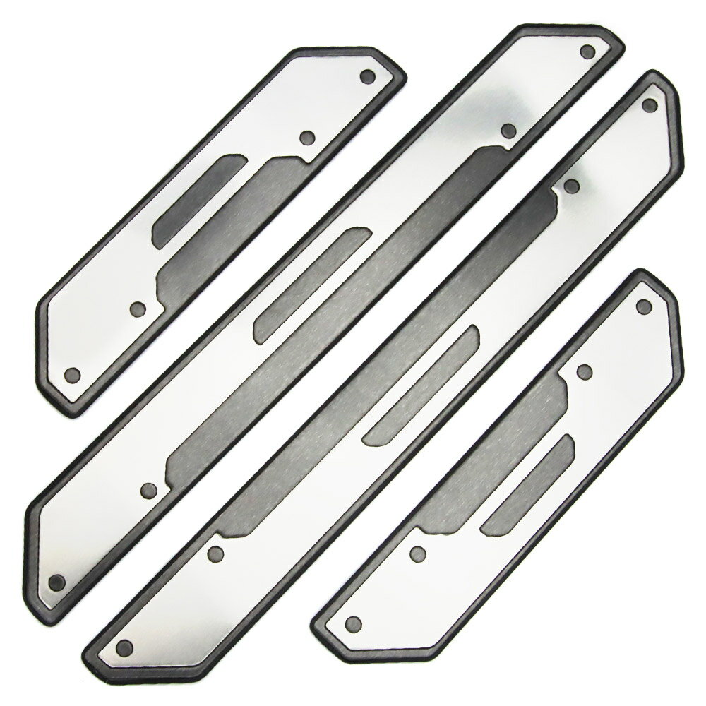 ホンダ WR-V DG5系 スカッフプレート ステップボード 保護 304ステンレス製 銀 4P TOKUTOYO(トクトヨ)