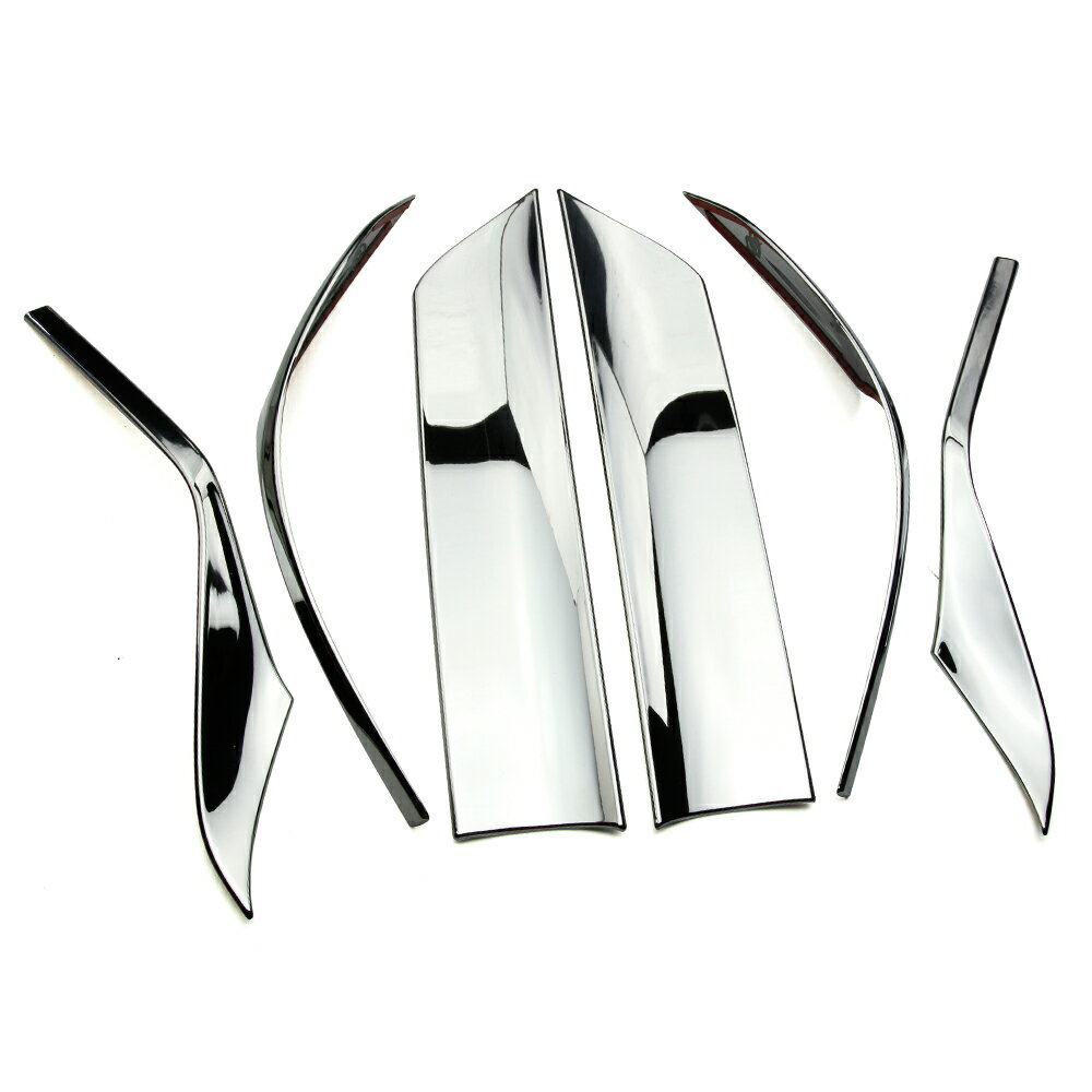 【スーパーSALE 10%OFF】ホンダ 新型 ヴェゼル RV系 テールランプ ガーニッシュ リア ドアモール 外装 エンブレムガーニッシュ ABS鏡面メッキ 6P TOKUTOYO(トクトヨ)