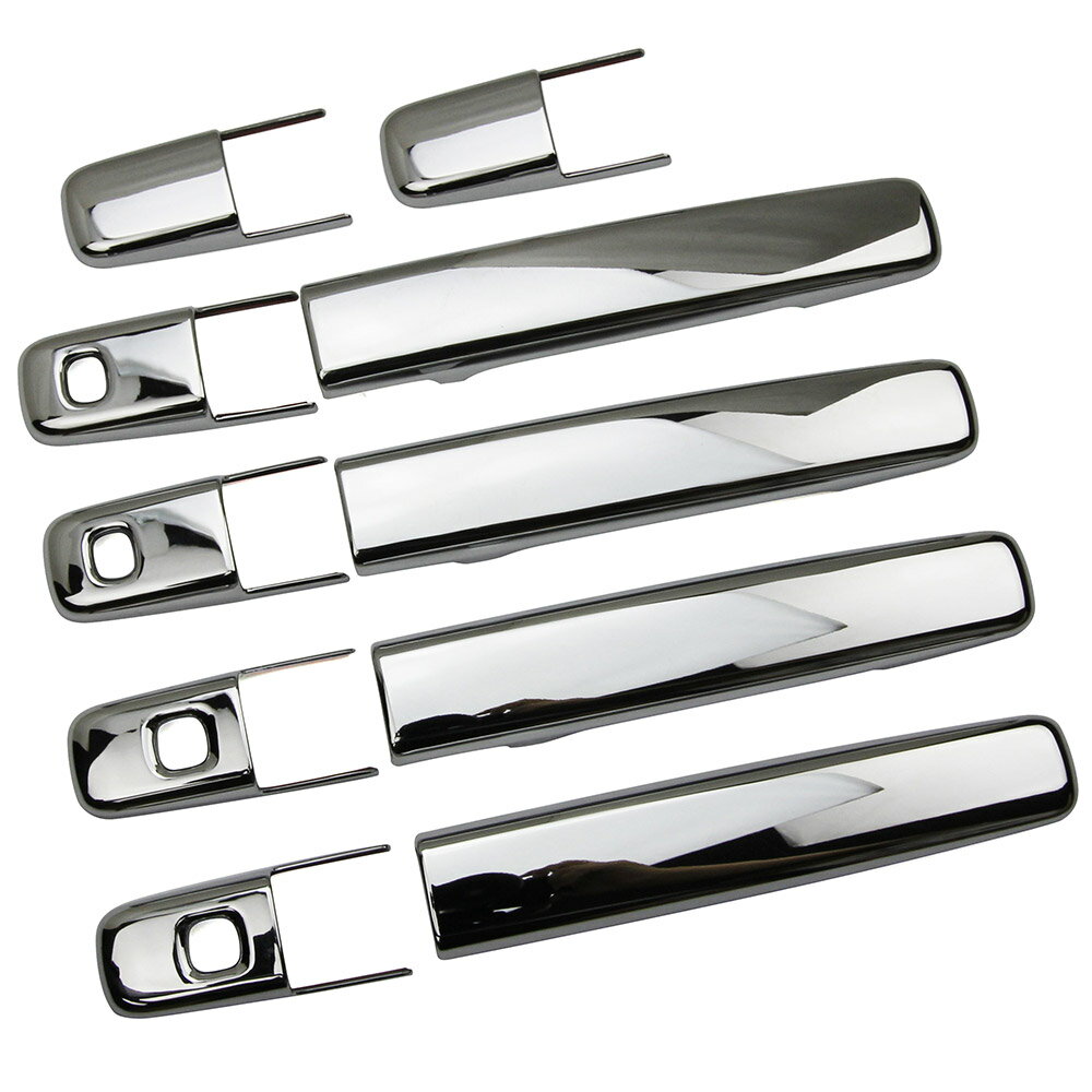 【スーパーSALE 10%OFF】新型 デリカミニ 30系 ドア ノブカバー DELICA MINI ドア ハンドルカバー 外装ガーニッシュ 鏡面仕上げ 10P TOKUTOYO(トクトヨ)