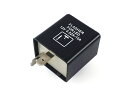 ハイフラ防止 ハイフラ対策 ICウインカーリレー 2ピン DC 12V LED化 速度調節機能なし TOKUTOYO(トクトヨ)