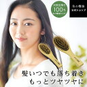 つげブラシ 椿油ブラシ ヘアブラシ 木製ブラシ 天然素材 美髪 静電気防止 ヘアケア 艶髪 ブラッシング クッションブラシ 頭皮マッサージ 髪のまとまり 椿油ケ...