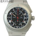 【3年保証】【返品可】保証書付き IWC インヂュニア クロノグラフ AMG IW372504 ブラ ...