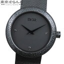 【3年保証】【返品可】箱・保証書付き ディオール Dior ラディ ドゥ ディオール ウルトラマット CD04311X1208 SS ブラックダイヤモンド 腕時...