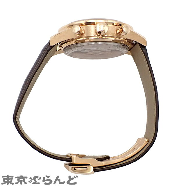 【中古】【3年保証】【返品可】オメガ OMEGA スピードマスター 57 メンズ 腕時計 自動巻き K18RG アリゲーター コーアクシャル クロノグラフ 金無垢 シルバー 331.53.42.51.02.002 [送料無料] 101826914