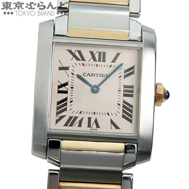 【中古】【返品可】カルティエ CARTIER タンクフランセーズMM ユニセックス 腕時計 クォーツ ...