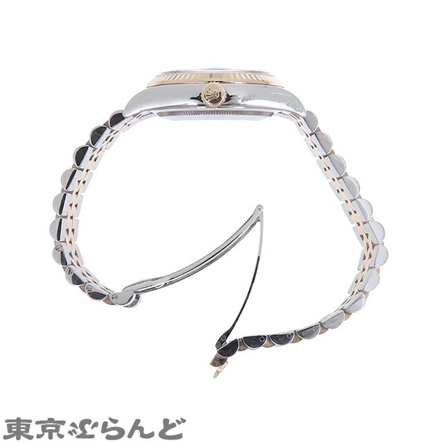 【中古】【返品可】ロレックス ROLEX デイトジャスト メンズ 腕時計 自動巻 SS PG ジュビリーブレス コンビ ブラックサンビーム 116231 M番 [送料無料] 101820283