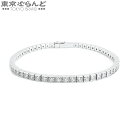 【2024年4月度月間優良ショップ】【5%クーポン♪4.19～4.30】【返品可】カルティエ CARTIER ラニエール ダイヤモンド ブレスレット B6015203 K18WG #17 腕回り約16.5cm レディース メーカー仕上済 [送料無料] 【中古】 101707700