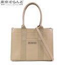【決算セールπ】【返品可】バレンシアガ BALENCIAGA ハードウェア スモール トートバッグ 671402 ベージュ レザー 2WAY ショルダーバッグ ...
