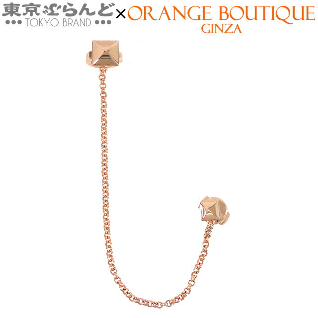 【中古】【返品可】エルメス HERMES クルードゥH ピアス カフ ユニセックス K18PG 片耳 右耳用 ピンクゴールド 仕上済 [送料無料] 101825301