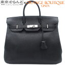 【5%クーポン♪5.10～5.15】【2024年4月度月間優良ショップ】【返品可】エルメス HERMES オータクロア 32 □K刻印 ブラック シルバー金具 シェーブル ハンドバッグ レディース[送料無料] 【中古】 101722902