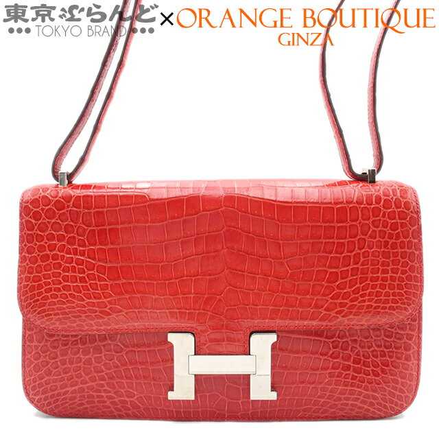 【返品可】エルメス HERMES コンスタンス エラン T刻印 サンギーヌ シルバー金具 ポロサス 2015年 ショルダーバッグ レディース[送料無料]【中古】101766202のサムネイル