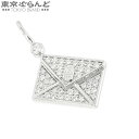 【5%クーポン♪4.16〜4.27】【返品可】ハリーウィンストン HARRY WINSTON ウィズ ラブ チャーム プラチナ Pt950 ダイヤモンド チャー...