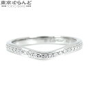 【返品可】カルティエ CARTIER バレリーナ ハーフエタニティ リング B4093049 B4093000 Pt950 ダイヤモンド #49 9号相当 25PD 指輪 レディース 仕上済 [送料無料] 【中古】 101708805