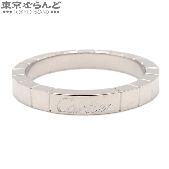 【返品可】カルティエ CARTIER ラニエール リング ホワイトゴールド K18WG ＃57 指輪 ユニセックス 17号相当 仕上済 [送料無料] 【中古】【ポイント5倍●5.23～6.2】 101711306