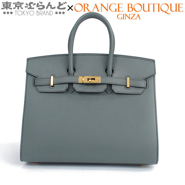 【中古】【返品可】エルメス HERMES バーキン 25 セリエ B刻印 ヴェールアマンド ゴールド金具 エプソン ハンドバッグ レディース 展示未使用 [送料無料] 101804808のサムネイル