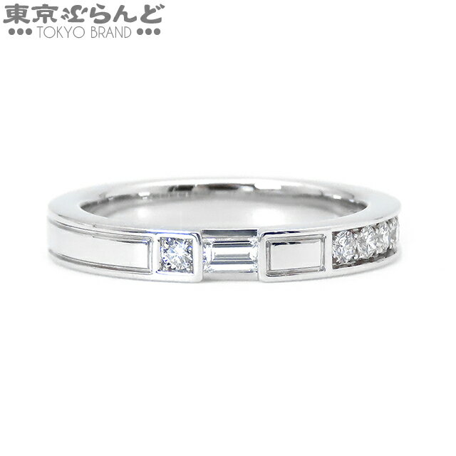 【5%クーポン♪3.4～3.11】【返品可】ハリーウィンストン HARRY WINSTON トラフィック アクセント バンド リング WBDPACRFTRF Pt950 ダイヤモンド 7.5号相当 プラチナ リング・指輪 レディース 仕上済 [送料無料] 【中古】【ポイント10倍●3.4～3.11】 101700409