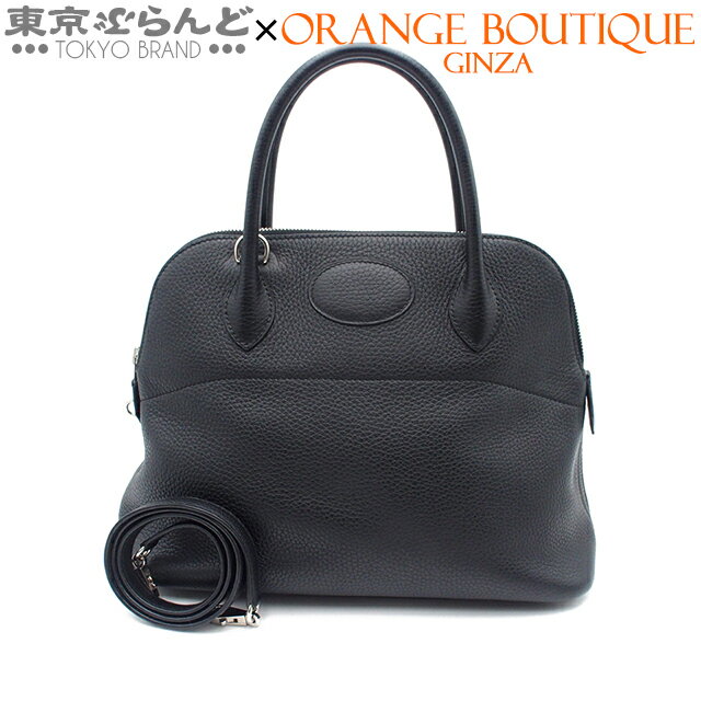 【返品可】エルメス HERMES ボリード 31 C刻印 ブラック シルバー金具 トリヨン 2way ショルダーバッグ ハンドバッグ レディース[送料無料] 【中古】24XMAS 101755911のサムネイル