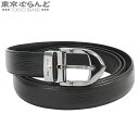 【中古】【5%クーポン♪7.31〜8.10】【返品可】ルイヴィトン LOUIS VUITTON サンチュール クラシック M6833 ノワール ブラック エピレ...