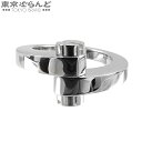 【中古】【5%クーポン♪7.14〜7.21】【夏のボーナスで買う!】【返品可】カルティエ CARTIER メノット リング ホワイトゴールド K18WG #54...