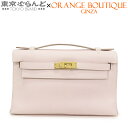 【2024年4月度月間優良ショップ】【返品可】エルメス HERMES ポシェットケリー □K刻印 ローズドラジェ ゴールド金具 スイフト ハンドバッグ クラッチバッグ レディース[送料無料] 【中古】 101723615