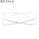 【価格見直しました♪決算セールδ】【5%クーポン♪5.15〜5.27】【返品可】グラフ GRAFF キス パヴェ ダイヤモンド バングル ホワイトゴールド K1...