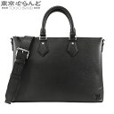 【決算セールπ】【返品可】ルイヴィトン LOUIS VUITTON スリム・ブリーフケース M30978 ブラック タイガ 2WAY ショルダーバッグ メンズ ...