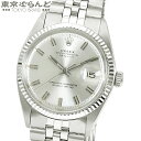 【2024年4月度月間優良ショップ】【返品可】ロレックス ROLEX デイトジャスト ワイドボーイ 1601 28番台 シルバー SS WG 巻きジュビリーブレス 腕時計 メンズ 自動巻 OH済 仕上済 レア [送料無料] 【中古】 101696723