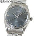 【OH仕上済】 ロレックス ROLEX エアキング プレシジョン 5500 SS リベットブレス グレーダイヤル 腕時計 メンズ 自動巻 済 [送料無料] 【中古】【返品可】 101657728