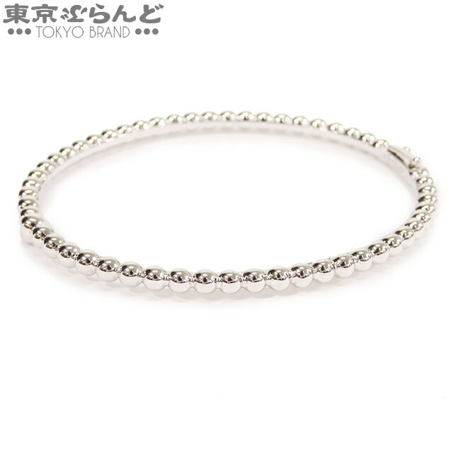 【5%クーポン♪5.17～5.21】【返品可】ヴァンクリーフ＆アーペル Van Cleef & Arpels ペルレ ゴールドパール ブレスレット VCAR07A900 ホワイトゴールド K18WG ミディアム M バングル ブレスレット レディース 仕上済 【中古】【ポイント10倍●5.17～5.21】 101702928