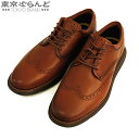 【返品可】コールハーン COLE HAAN グランド+ ウィングチップ オックスフォード C42297 ブラウン レザー 8.5 ドレスシューズ メンズ[送料無...