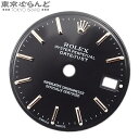 【返品可】ロレックス ROLEX 純正 デイトジャスト文字盤 ブラック 小物 レディース 針付き 6 ...