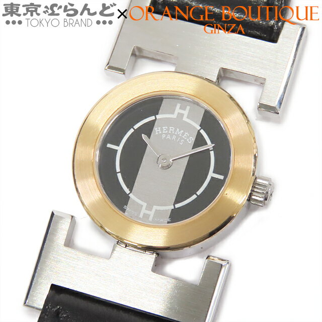 【中古】【5%クーポン♪11.18〜11.26】【返品可】エルメス HERMES パプリカ レディース 腕時計 クォーツ..