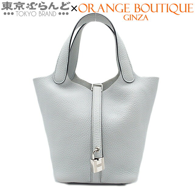 【返品可】エルメス HERMES ピコタンロック PM Y刻印 グリスパール シルバー金具 トリヨンクレマンス ハンドバッグ レディース[送料無料] 【中古】 101728639のサムネイル