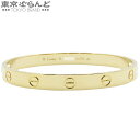 【中古】【夏のボーナスで買う!】【返品可】カルティエ CARTIER ラブブレス B6035500/B6035516 イエローゴールド K18YG 16 バング...