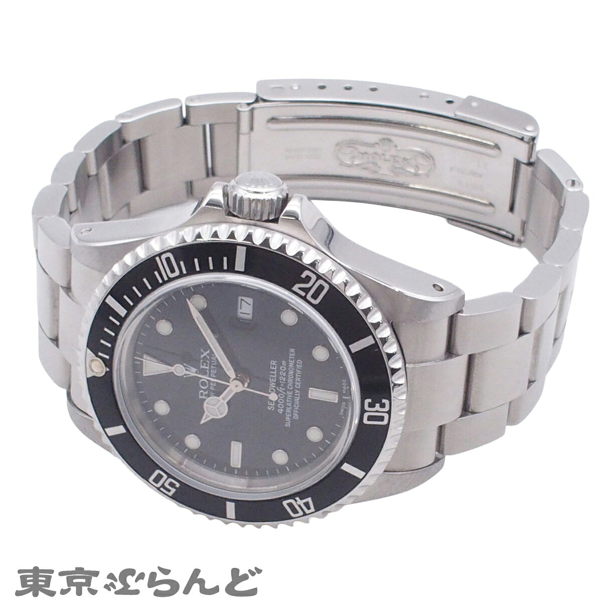 【中古】【返品可】ロレックス ROLEX シードゥエラー トリプルシックス オイスターブレス 94番台 メンズ 腕時計 自動巻 SS ブラック 16660 OH・仕上済 [送料無料]【ポイント2倍●9.23〜10.1】 101872641 tokyo-brand-10298683 東京ぶらんど サンプル画像2