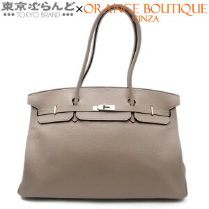 【2024年4月度月間優良ショップ】【返品可】エルメス HERMES バーキン 45 ロングショルダー □D刻印 グレー マットシルバー金具 トリヨン ショルダーバッグ ユニセックス[送料無料] 【中古】 101722044