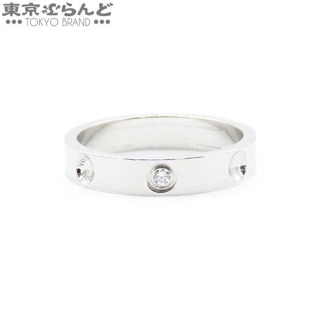 【5%クーポン♪12.14〜12.26】【返品可】ルイヴィトン LOUIS VUITTON アリアンス アンプラント リング プラチナ Pt950 ダイヤモンド 1Pダイヤ 11号相当 51 指輪 レディース 仕上済 [送料無料] 【ポイント10倍●12.14〜12.26】【中古】 101744245