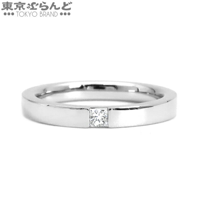 【5%クーポン♪5.17～5.21】【返品可】ハリーウィンストン HARRY WINSTON プリンセスカット マリッジ リング WBDPPCBZS10 Pt950 ダイヤモンド 14.5号相当 リング・指輪 レディース 仕上済 [送料無料] 【中古】【ポイント10倍●5.23～6.2】 101702949